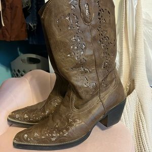 Womens Roper cowgirl boots🤎